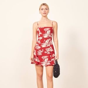 NWT Reformation Kendall Nairobi Mini Dress Size 0